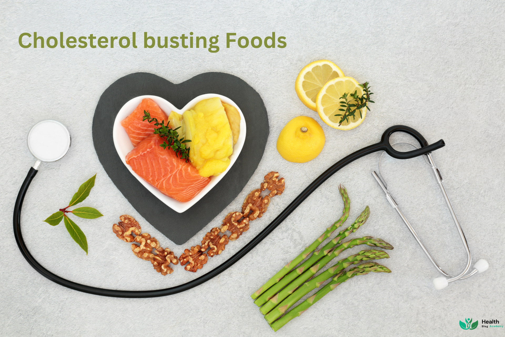 Cholesterol busting Foods